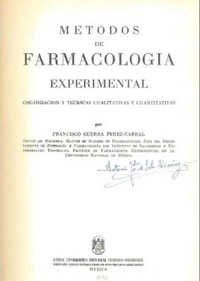 Métodos de farmacología experimental